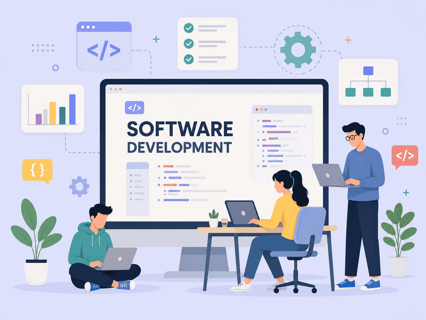 Software development for hospitals and clinics